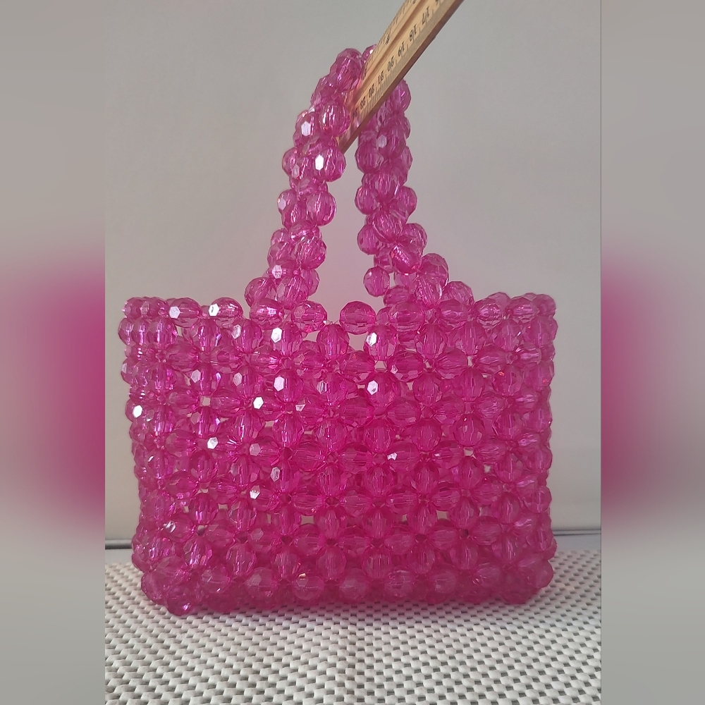 Evening Bag Women's Acrylic Crystal Clutch Handbag NWOT